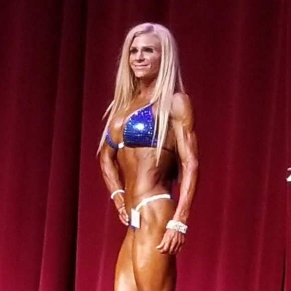 CJ Bikini competition suit worn 1x - Picture 8 of 9